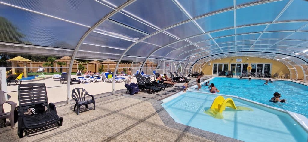 camping la plaine sur mer with indoor swimming pool