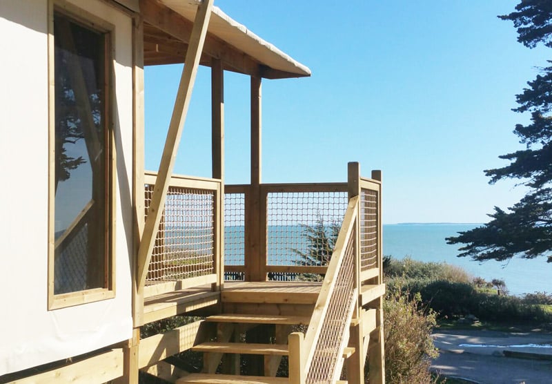 mobil home vue mer proche pornic