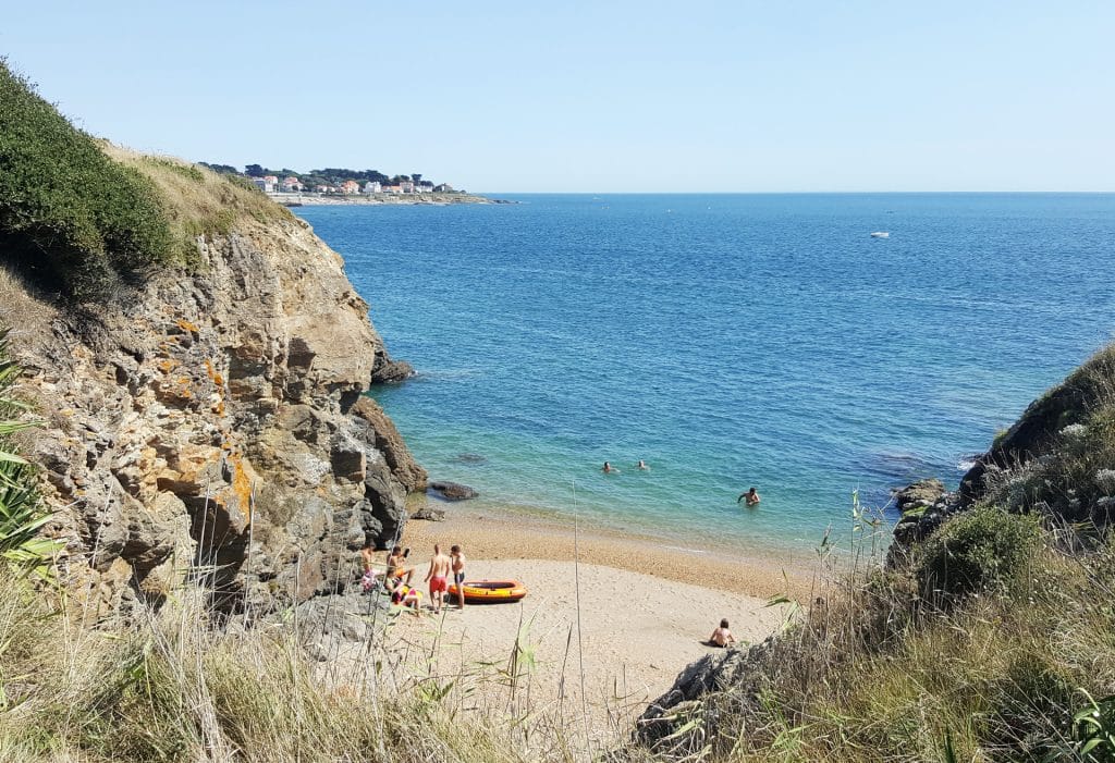 plages et criques pornic en loire atlantique