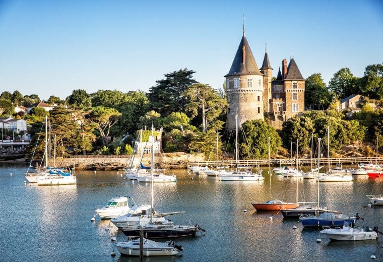 chateau de pornic en loire atlantique