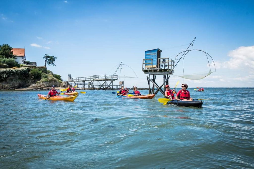 pêche en mer et canoë kayak